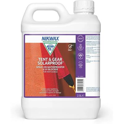 Impregnace SolarProof na stany a výbavu - UV ochrana - 2,5L Impregnace SolarProof na stany a výbavu - UV ochrana - 2,5L