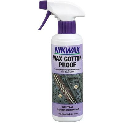 Nikwax Model Merk WAX Waterdicht Spray voor Katoen Kleding Nikwax Model Merk WAX Waterdicht Spray voor Katoen Kleding