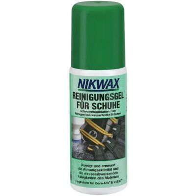 Nikwax Schuhreiniger Gel - 125ml - Wasserdicht, Atmungsaktiv, Neutral Nikwax Schuhreiniger Gel - 125ml - Wasserdicht, Atmungsaktiv, Neutral