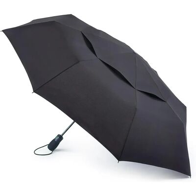 Parapluie Tornado Noir Fulton - Résistant au vent, Automatique, Compact Parapluie Tornado Noir Fulton - Résistant au vent, Automatique, Compact