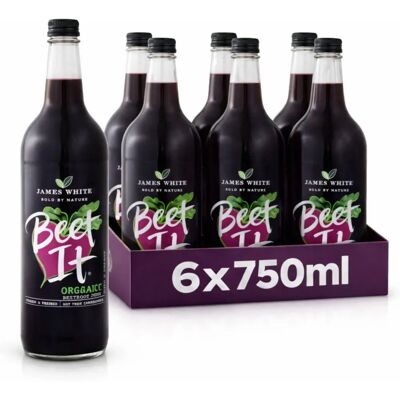 James White Organic Beetroot Juice - 6x75cl James White Organic Beetroot Juice - 6x75cl
