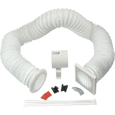 Manrose SF100T 100mm 4inch Timer Axial Fan Kit - Axial Fan Kit Manrose SF100T 100mm 4inch Timer Axial Fan Kit - Axial Fan Kit
