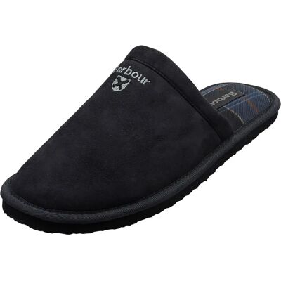 Barbour Everitt Navy Mule Slippers - Comfort & Style Barbour Everitt Navy Mule Slippers - Comfort & Style