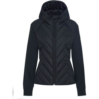 Barbour International Dakota Damen Stepp-Sweatshirt - Schwarz - Pullover Barbour International Dakota Damen Stepp-Sweatshirt - Schwarz - Pullover