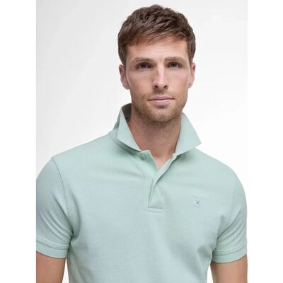 Barbour Cotton Piqué Polo Shirt - Pale Apple - Polo Shirt Barbour Cotton Piqué Polo Shirt - Pale Apple - Polo Shirt