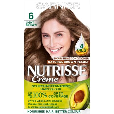 Garnier Nutrisse Light Brown - Hair Colour Garnier Nutrisse Light Brown - Hair Colour