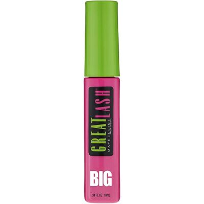 Maybelline Great Lash Big Mascara - Blackest Black - 12.5ml - Mascara Maybelline Great Lash Big Mascara - Blackest Black - 12.5ml - Mascara