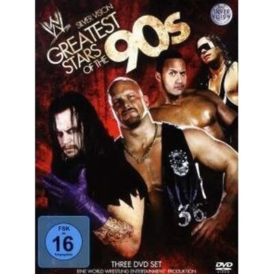 WWE - Größte Stars der 90er - 3 DVDs - DVD WWE - Größte Stars der 90er - 3 DVDs - DVD