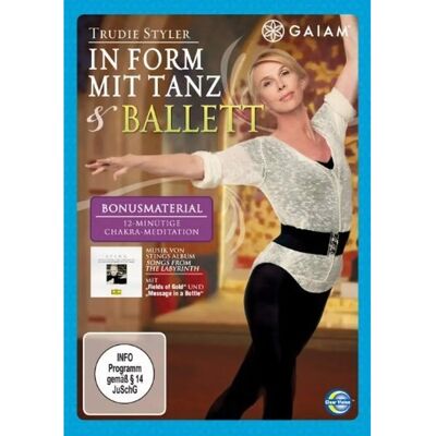Gaiam Trudie Styler : En Forme avec Danse et Ballet - DVD - Publicité Gaiam Trudie Styler : En Forme avec Danse et Ballet - DVD - Publicité