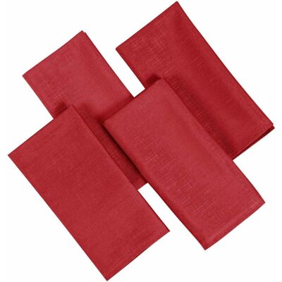 Premier - Napkins - 16x16-inch - Red - Napkins Premier - Napkins - 16x16-inch - Red - Napkins