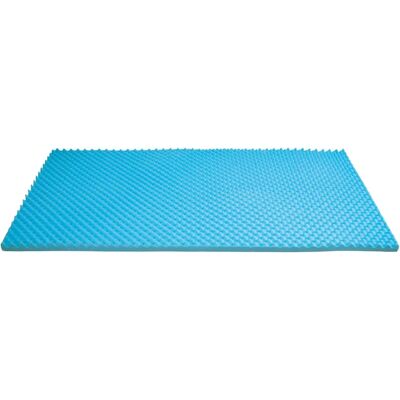 Aidapt Blå Gel Memory Foam Madrasskydd - Enkel Säng - Tryckavlastning Aidapt Blå Gel Memory Foam Madrasskydd - Enkel Säng - Tryckavlastning