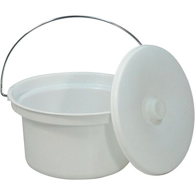 AidApt 5 L Commode Bucket - Toilet Seat Stand AidApt 5 L Commode Bucket - Toilet Seat Stand
