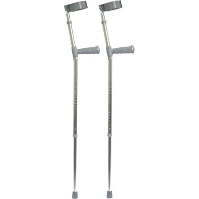 Aidapt Lightweight Aluminium Elbow Crutch Double Height Adjustment - Crutch Aidapt Lightweight Aluminium Elbow Crutch Double Height Adjustment - Crutch