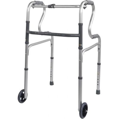 Aidapt Dual Riser Deluxe Folding Walking Frame - Aidapt VP179b Aidapt Dual Riser Deluxe Folding Walking Frame - Aidapt VP179b