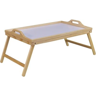 Aidapt Folding Wooden Bed Tray - Adjustable Natural Wood Compact - Bed Type Aidapt Folding Wooden Bed Tray - Adjustable Natural Wood Compact - Bed Type
