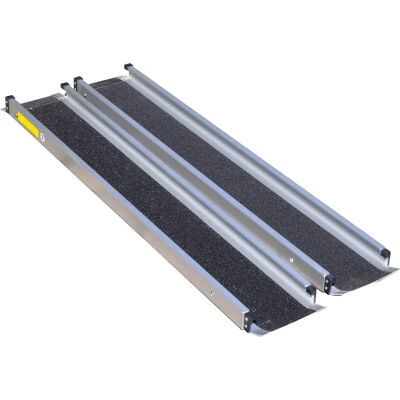 Aidapt 7ft Telescopic Channel Ramps Lightweight for Scooter Wheelchair - Channel Ramps Aidapt 7ft Telescopic Channel Ramps Lightweight for Scooter Wheelchair - Channel Ramps