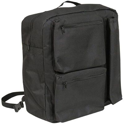Aidapt Deluxe Scooter Bag - Stick Holder, Multiple Compartments Aidapt Deluxe Scooter Bag - Stick Holder, Multiple Compartments
