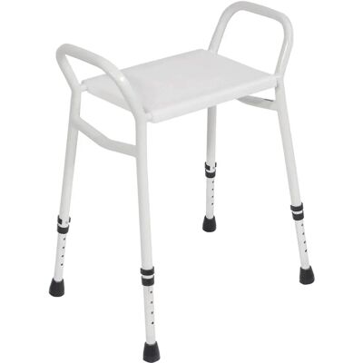 Taburete de Ducha Ajustable Aidapt - Altura 59-70cm - Ligero y Seguro Taburete de Ducha Ajustable Aidapt - Altura 59-70cm - Ligero y Seguro