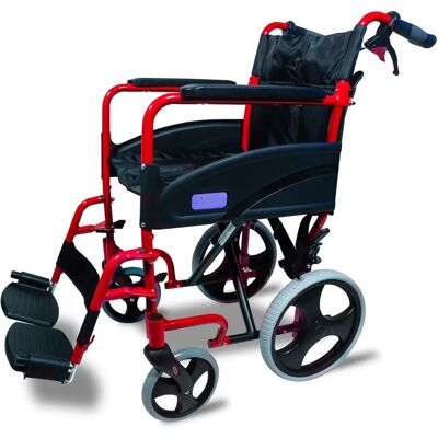 Aidapt - VA170RED - Red - Aluminium - Wheelchair Aidapt - VA170RED - Red - Aluminium - Wheelchair