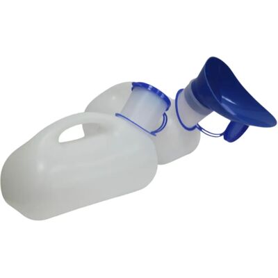 Aidapt - Urinal Unisexe - 1L - Portable - Urinal - Publicité Aidapt - Urinal Unisexe - 1L - Portable - Urinal - Publicité