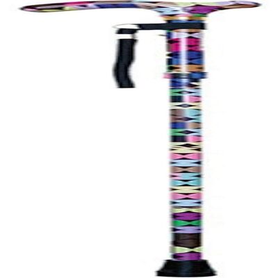 Aidapt Folding & Extendable Patterned Walking Stick - Sixties Pattern - Quality - walking cane Aidapt Folding & Extendable Patterned Walking Stick - Sixties Pattern - Quality - walking cane