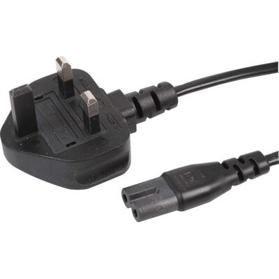 Ex-Pro 20 X 1m Figure Of 8 Mains Cable - UK Plug Power Lead Ex-Pro 20 X 1m Figure Of 8 Mains Cable - UK Plug Power Lead
