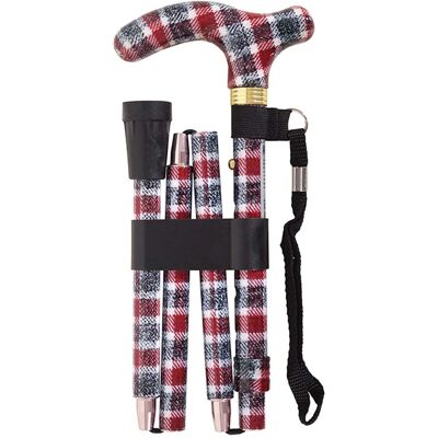 Aidapt Vp155tkc - Folding Walking Cane - Knit Aidapt Vp155tkc - Folding Walking Cane - Knit