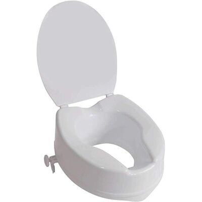 Aidapt Toilettensitzerhöhung mit Deckel 15 cm Aidapt Toilettensitzerhöhung mit Deckel 15 cm