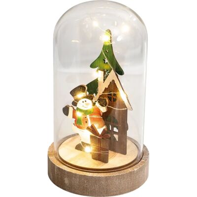 Netagon - Christmas Cloche - Red - One Size - Decorative item Netagon - Christmas Cloche - Red - One Size - Decorative item
