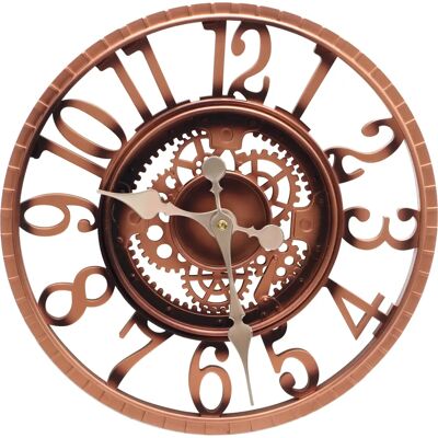 St Helens Bronze Wall Clock - 30cm Indoor/Outdoor Vintage Display St Helens Bronze Wall Clock - 30cm Indoor/Outdoor Vintage Display