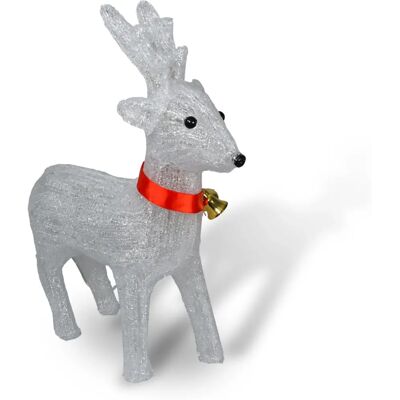 Sthelens Model 39cm Acrylic Reindeer - Christmas Reindeer Light Sthelens Model 39cm Acrylic Reindeer - Christmas Reindeer Light