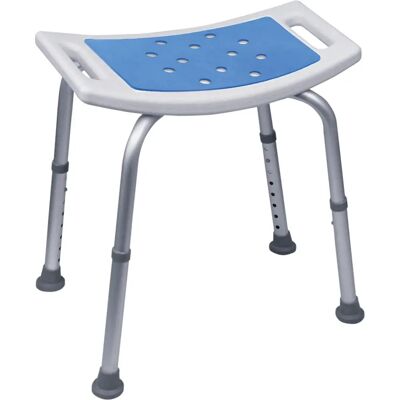 Aidapt Shower Chair - Adjustable Padded Shower Stool for Elderly & Disabled Aidapt Shower Chair - Adjustable Padded Shower Stool for Elderly & Disabled