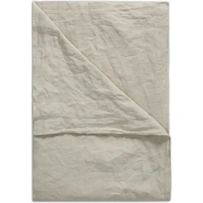 Dip & Doze - 100% Linen Flat Sheet - Oatmeal - Flat Sheet Dip & Doze - 100% Linen Flat Sheet - Oatmeal - Flat Sheet