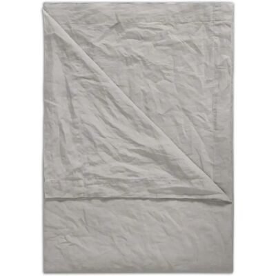 Dip & Doze Linen Flat Sheet - Single - Dove Grey - Flat Sheet Dip & Doze Linen Flat Sheet - Single - Dove Grey - Flat Sheet