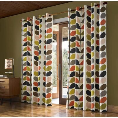 Orla Kiely Multi Stem Ösenschals - Vorhänge Orla Kiely Multi Stem Ösenschals - Vorhänge