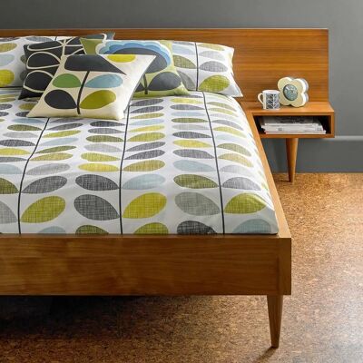 Orla Kiely Scribble Stem Cotton King Duvet Cover - Duvet Cover Orla Kiely Scribble Stem Cotton King Duvet Cover - Duvet Cover
