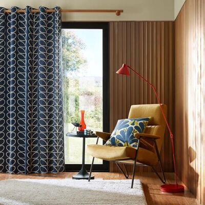 Orla Kiely Ösenvorhänge mit linearem Pflanzenmotiv - Vorhänge Orla Kiely Ösenvorhänge mit linearem Pflanzenmotiv - Vorhänge