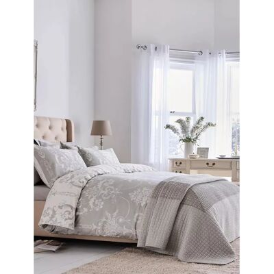 Laura Ashley Josette Steel Wendbares Bettwäscheset - Bettwäsche-Set Laura Ashley Josette Steel Wendbares Bettwäscheset - Bettwäsche-Set