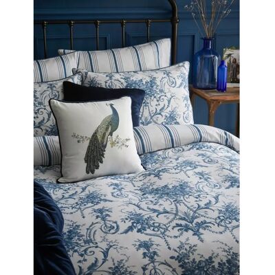 Laura Ashley Tuileries Super King Bettbezug-Set in Mitternachtsblau Laura Ashley Tuileries Super King Bettbezug-Set in Mitternachtsblau