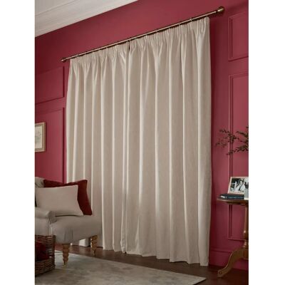 Laura Ashley Whinfell Natural Jacquard Curtains - Curtains Laura Ashley Whinfell Natural Jacquard Curtains - Curtains