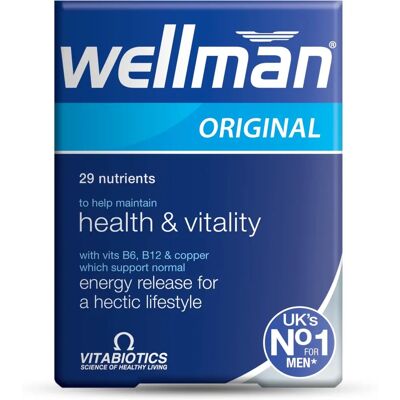 Vitabiotics Wellman Advanced Vitamin & Mineral Supplement Tablets (30 pcs) Vitabiotics Wellman Advanced Vitamin & Mineral Supplement Tablets (30 pcs)
