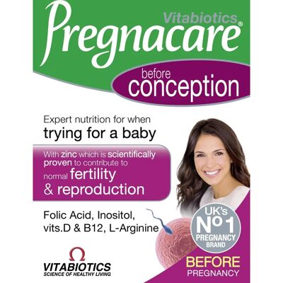 Vitabiotics Pregnacare Conception Tablets (30 pcs) Vitabiotics Pregnacare Conception Tablets (30 pcs)