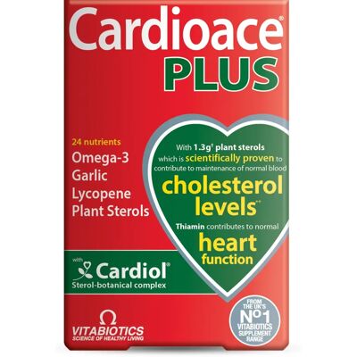 Vitabiotics Cardioace Plus Plant Sterols Capsules (60 pcs) Vitabiotics Cardioace Plus Plant Sterols Capsules (60 pcs)