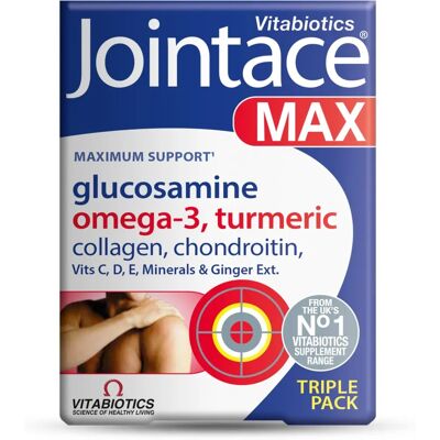 Vitabiotics Jointace Max Collagen Glucosamine Omega-3 Triple Pack Vitabiotics Jointace Max Collagen Glucosamine Omega-3 Triple Pack