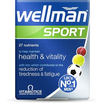 Vitabiotics Wellman Sport (30 Stück) Vitabiotics Wellman Sport (30 Stück)