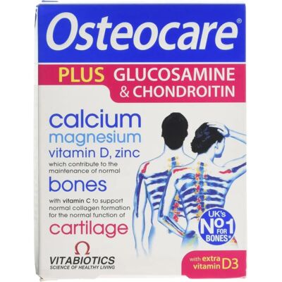 Vitabiotics Osteocare Tabletki z Glukozaminą i Chondroityną (60 szt.) Vitabiotics Osteocare Tabletki z Glukozaminą i Chondroityną (60 szt.)