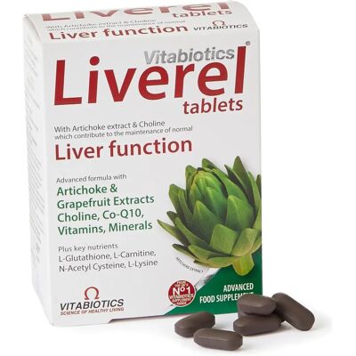 Vitabiotics Liverel 60 Tablets - Liver Support Supplement Vitabiotics Liverel 60 Tablets - Liver Support Supplement