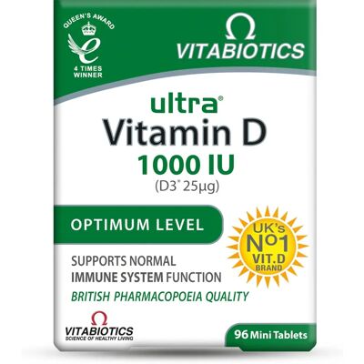 Vitabiotics Ultra Vitamin D3 tablets Vitabiotics Ultra Vitamin D3 tablets