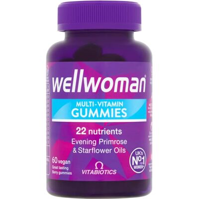 Vitabiotics Wellwoman Multi-Vitamin Gummies - Vegan Berry Supplement Vitabiotics Wellwoman Multi-Vitamin Gummies - Vegan Berry Supplement