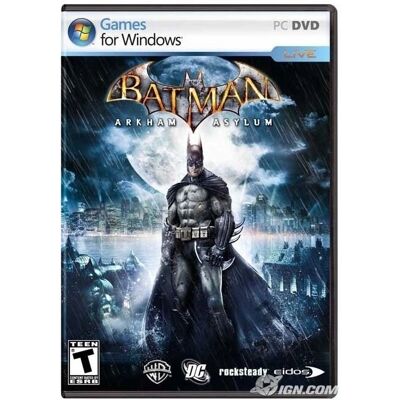 Eidos Arkham Asylum - Jeu PC - Publicité Eidos Arkham Asylum - Jeu PC - Publicité